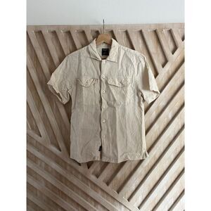 Todd Snyder Linen Officer Shirt